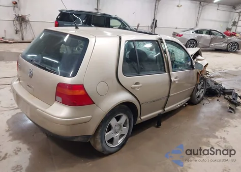 2002 Volkswagen Golf Gls 2.0L z USA, uszkodzony, nr VIN 9BWGK61J524073658